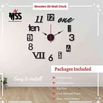 Mix Digit Wall Clock