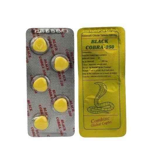 Black Cobra Tablet 250 – Timing Support Tablets (5 Tablets Pack) | Energy & Stamina Support